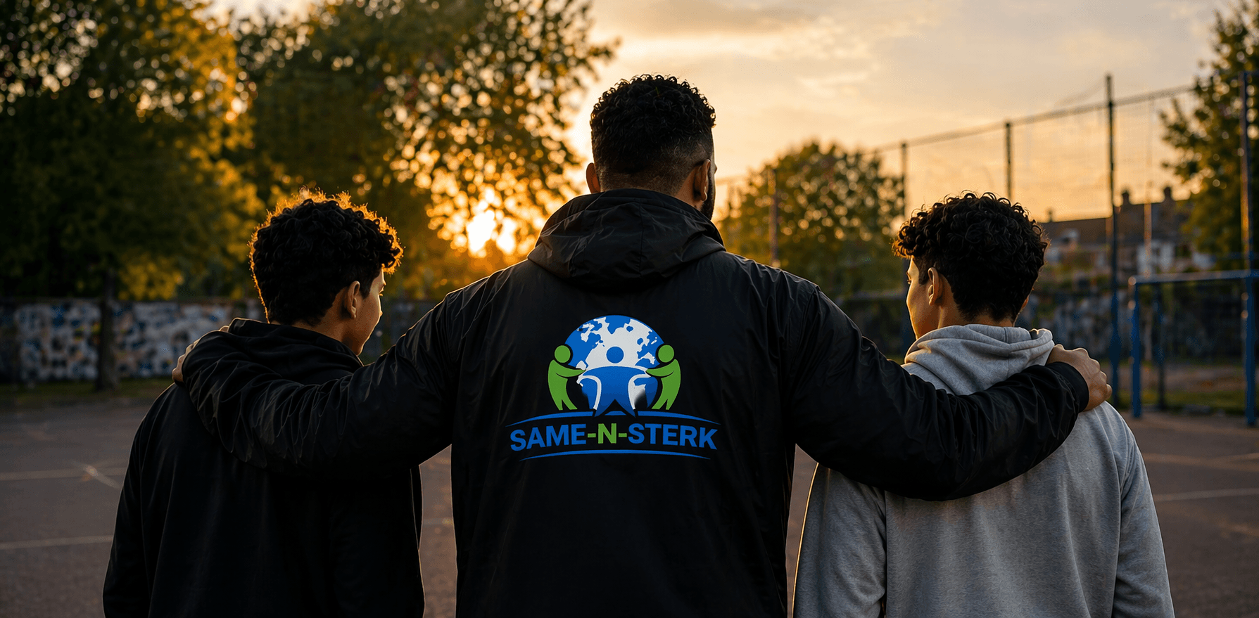 Same-N-Sterk team aan het werk